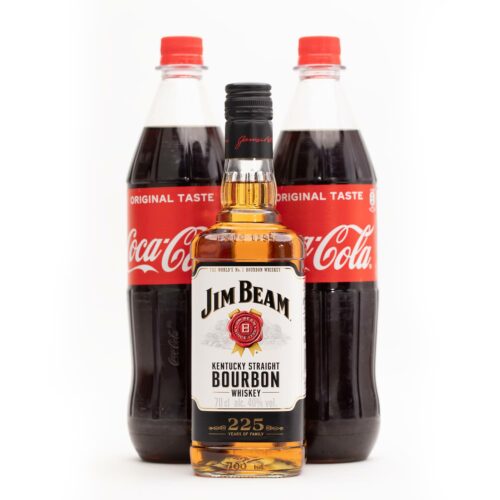 Jim Beam - Coca Cola Paket (Preisvorteil 3,10€)
